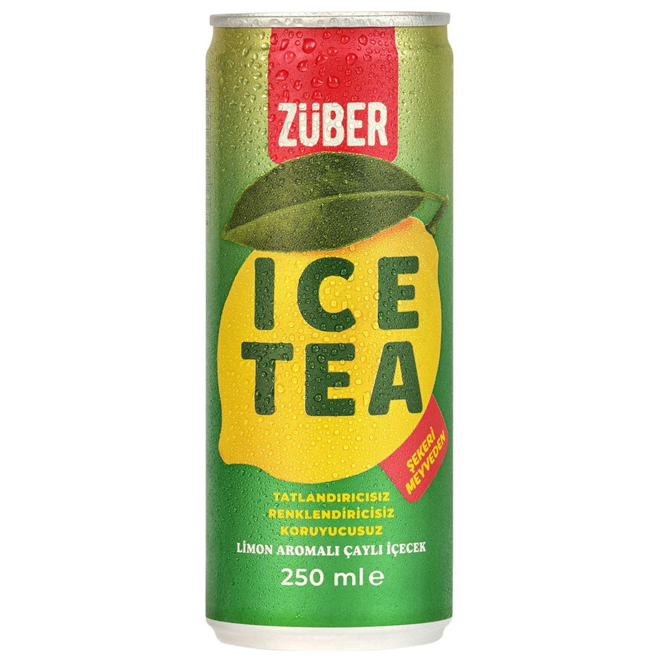 ZÜBER İCE TEA  250 ML- LİMON AROMALI